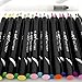 GHEART Acrylic Markers for Rocks, Ceramic, Glass, Wood, Fabric, Canvas, Mugs, DIY Craft Making Supplies Water-Based Painting Pens,