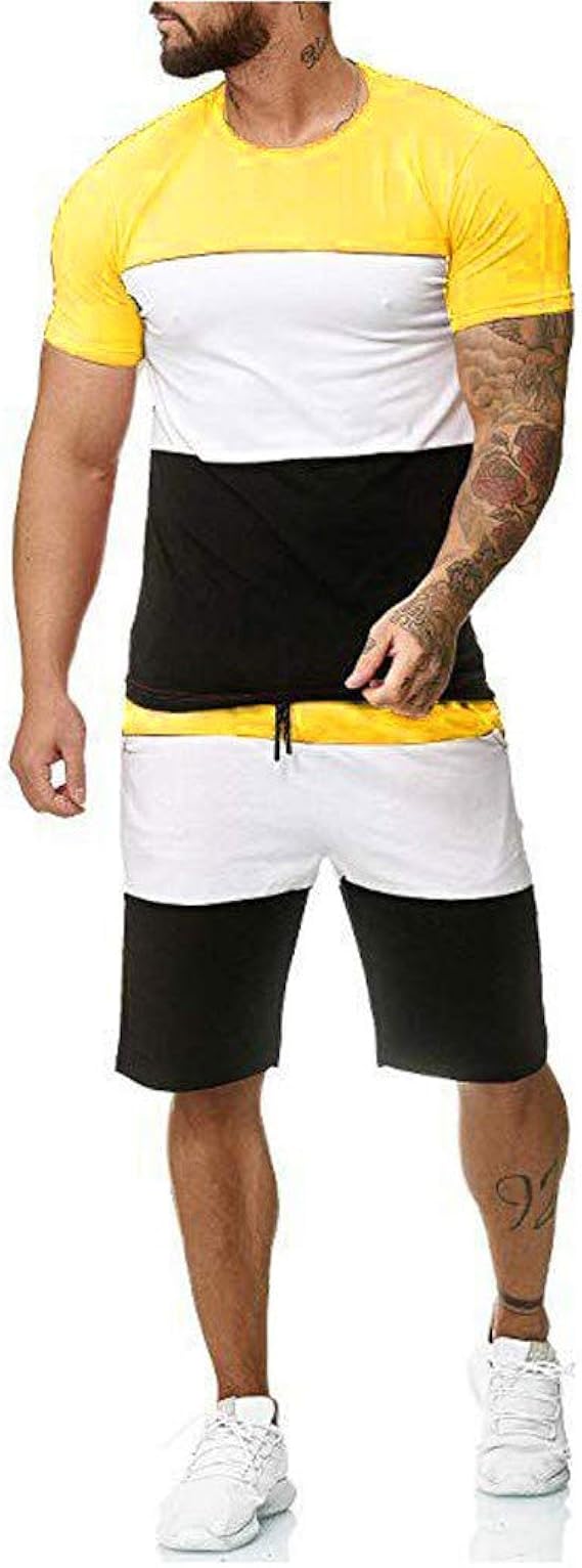 Men's Sports Shorts Big and Tall Casual Set Sports Short