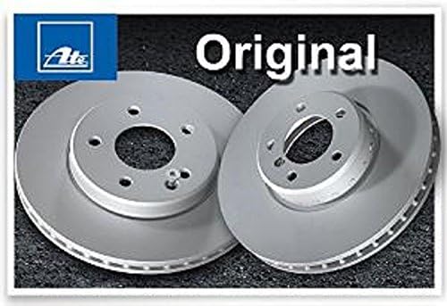 ATE GERMANY SET OF 2 Front Brake Disc Rotors BMW E64 E63 E61 E60 34116779467