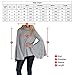 SG Women Turtleneck Long Bell Sleeve Top Casual Jumper Pullover Sweater