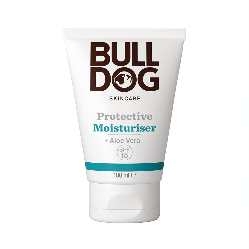 BULLDOG SKINCARE Protective Moisturiser SPF 15 100ml Enriched with Aloe Vera Suitable For All Skin Types โ image 1
