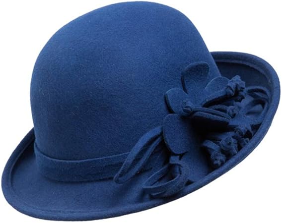 royal blue floppy hat