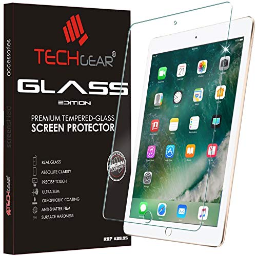 TECHGEAR [2 Pack] Screen Protector for New iPad Mini 5 (2019), iPad Mini 4 - GLASS Edition Genuine Tempered Glass Screen Protector Guard Cover Compatible with Apple iPad Mini 5th and 4th Generation