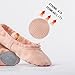 DIPUG Canvas Toddler Ballet Shoes/Pink Ballet Slippers for Girls (Dance/Practice/Yoga)