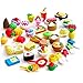38 PCs Japanese Puzzle Kitchen Food Erasers Value Pack Puzzle Toys Best for Party Favors