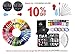 Sewing Kit Over 125 most useful SEWING SUPPLIES | 5 Nylon Threads, 35 Needles, 38 Multi Color Thread Spools & 18 Sewing Pins | Mini Compact Sewing Kit for Beginners Professionals & Emergency Repair!