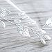 Artio Wedding Hair Vine Accessory Bridal Headpiece for Bride and Bridesmaids (Silver)