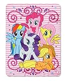 My Little Pony Sparkle Ponies Fleece Throw Blanket 46