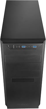 Antec VSK-4000B-U3/U2 ATX Black Computer Case - Durable Steel, USB 3.0 view 7