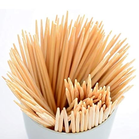 Home REPUBLIC-100pcs / 4 INCH Bamboo Sticks Skewers Grill Wood BBQ Tools New Barbecue Disposable Supplies Health Bamboo Natural Wood Meat Potato Picnic BBQ Accessories Kitchen Tools Camping
