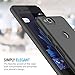 Google Pixel 2 Case, Maxboost [mSnap Series] Thin Cases [Perfect Fit] [Black] EXTREME Smooth Surface with Anti-Slip Matte Coating for Excellent Grip Hard Protective PC Covers for Google Pixel 2 (2017)