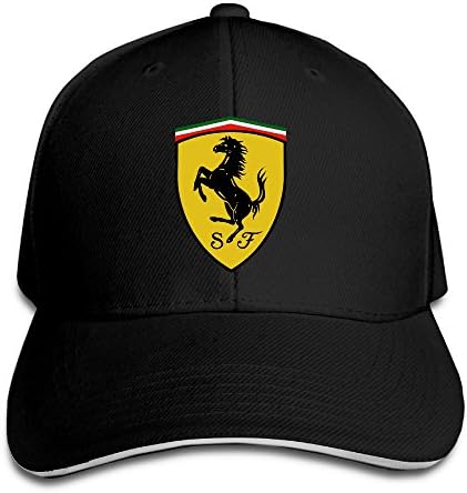 Hioyio Ferrari Sandwich Peaked Hat & Cap