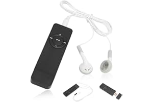 MP3 Player, Support Up to 64GB No Data Cable Required Mini Music Player with 3.5mm Earphones, Lossless Sound Long Battery Lif