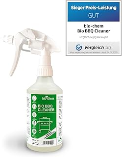 Bio-Chem Bio BBQ Cleaner Innovativer Grillreiniger für Aluminium und Edelstahl (500 ml)
