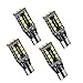 4Pcs 912 921 LED High-Power Lossless Backup Light Bulbs with 2835 15-SMD Chipsets T15 906 W16W Back Up Lights bulbs, 6000K Xenon White