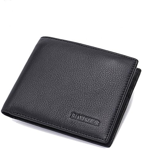 Wallets For men, Short Small Slim Thin Money Clip, Mens Cute Travel Pocket Purse (Horizontal)