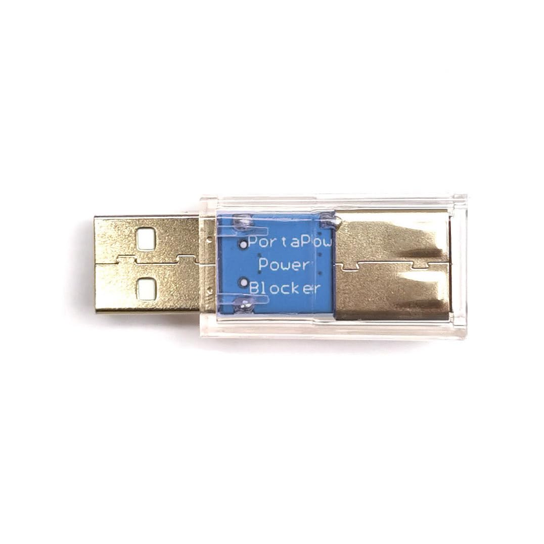 Photo 1 of PortaPow USB Power Blocker - Stops Charging, Allows Data (Single Pack)