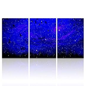 signwin 3 Piece Canvas Wall Art Beautiful Scenery...