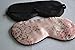 Maxfeel 100% Pure Silk Eye Mask - Sleep Eye Cover in Floral Colors (#1)