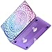 iCasso MacBook Retina 15 Inch Case Art Printing Matte Hard Shell Plastic Protective Cover for MacBook Pro 15 Inch Retina No CD-ROM Model A1398 (Purple Medallion)
