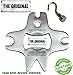 PREMIUM STAINLESS STEEL BBQ Grill Scraper - Safer Than A Wire Brush for Cleaning Your Barbecue Grate - Add This Bristle Free Barbeque Cleaner to Your Tailgating Accessories - Stocking Stuffer Ideas