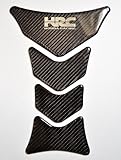 Honda CBR600RR CB400 VFR VTR Racing HRC logo Real Carbon Fiber Motorcycle Tank Protector Pad MADE IN USA