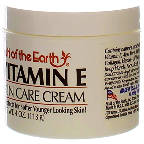 Fruit Of The Earth Vitamin E Skin Care Cream, 4 oz, Pack of 2 Pricepulse