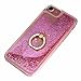 iPhone 7 8 Liquid Case with Stand - iPhone 6 6s 7 8Clear Case Ultra Thin Luxury Bling Glitter Sparkle Quicksand Cases Cover with Ring Stand Holder for iPhone 6/6s/7/8 (4.7 inch)