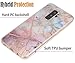 Galaxy S9 Plus Case,Spevert Colorful Marble Pattern Hybrid Hard Back Soft TPU Raised Edge Shock Absorption Slim Protective Case Cover for Samsung Galaxy S9 Plus/S9+(2018 Released)