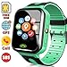 Smart Watch for kids, [SIM CARD Include] GPS Tracker Smartwatch Phone,3-12 Years Boys Girls Birthday Gift Learning Toys Toddlers Touch Electrionc Game Wrist Watch with SOS Call Alarm Clock Camera