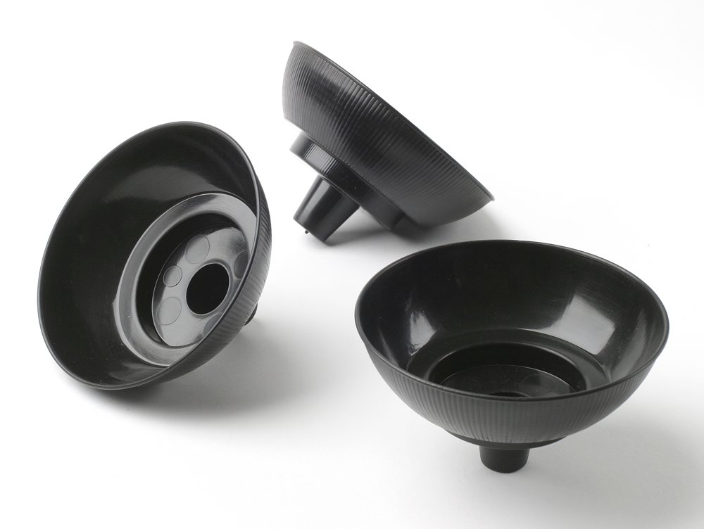 Large Domed Black Candle Cups Pack of 10