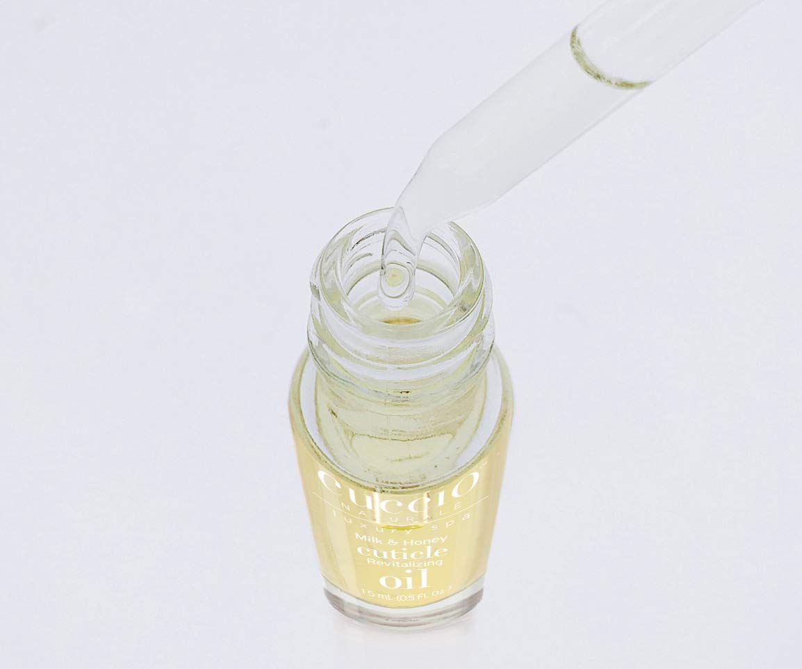 Cuccio Naturalé Milk & Honey Cuticle Revitalizing Oil - Lightweight Super-Penetrating - Nourish, Soothe & Moisturize - Paraben/Cruelty Free, w/ Natural Ingredients/Plant Based Preservatives - 0.50 oz: Beauty