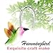 FITNATE Shower Curtain Hooks, 12 PCS Anti-Rust Decorative hummingbird Shower Curtain Hooks for Home, Bathroom, Bedroom, Baby Room, Living Room & More –hummingbird