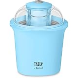 Tasty by Cuisinart ICM100TBL Ice Cream Maker, 8.71"(L) x 8.71"(W) x 10.49"(H), Blue