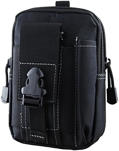 Gear Tactical Pouch EDC Utility Gadget Belt Waist Bag with Cell Phone Holster Holder Tactical Waist Pack