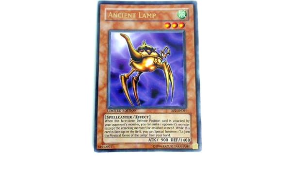 Collectible Card Games Yugioh Ancient Lamp Sp2 En001 Ultra Rare Woodlandssuites Com