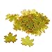SunAngel Artificial Maple Leaves, Autumn Fall Leaves Bulk Assorted Mixed Garland Wedding House Decorations (150pcs, Green)