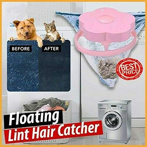 Uchada 2019 Floating Pet Fur Catcher (2Pcs) (Pink)