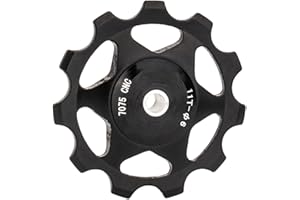Aluminum Alloy Guide Wheel Rear Derailleur Pulley Replacement Part 11T Metal Bearing Bicycles Bike Wheel