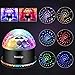 Sound Activated DJ Disco Lights Party Lights Dj Lighting, RBG Disco Ball, Strobe Lamp Stage Par Light for Home Room Dance Parties Birthday DJ Bar Karaoke Xmas Wedding Show Club Pub