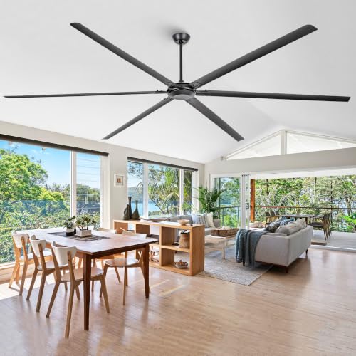 CalorHoga 120 Inch Ceiling Fan