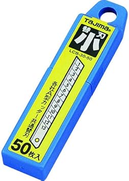 Amazon タジマ Tajima カッター替刃 小 50枚入 Lb 30 50 軽作業用カッター