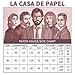 Csdo Unisex Dali Role Playing LA CASA De Papel Money Thief Set Jumpsuit and Mask (Dali Mask&Clothing XL)