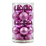 christmas tree decorations pretty in pink