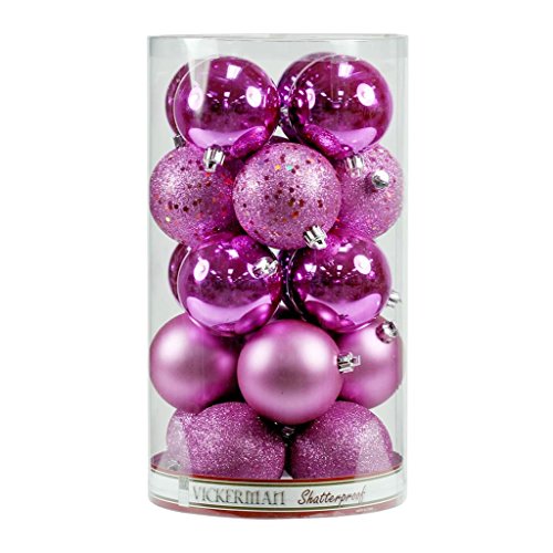 christmas tree decorations pretty in pink