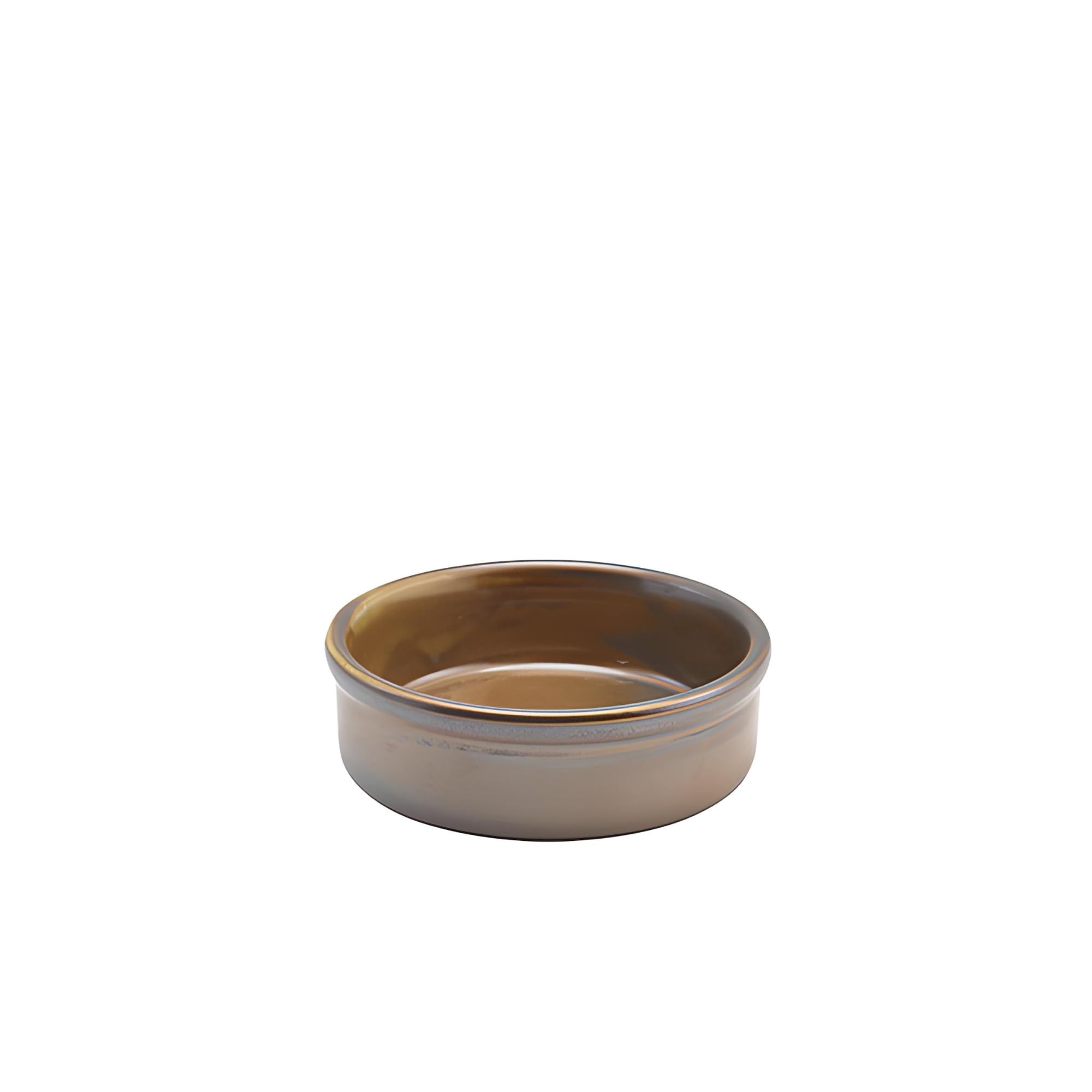 GenWare Terra Porcelain, Rustic Copper, Tapas Dish, 100mm, TD-PRC10, Pack of 12