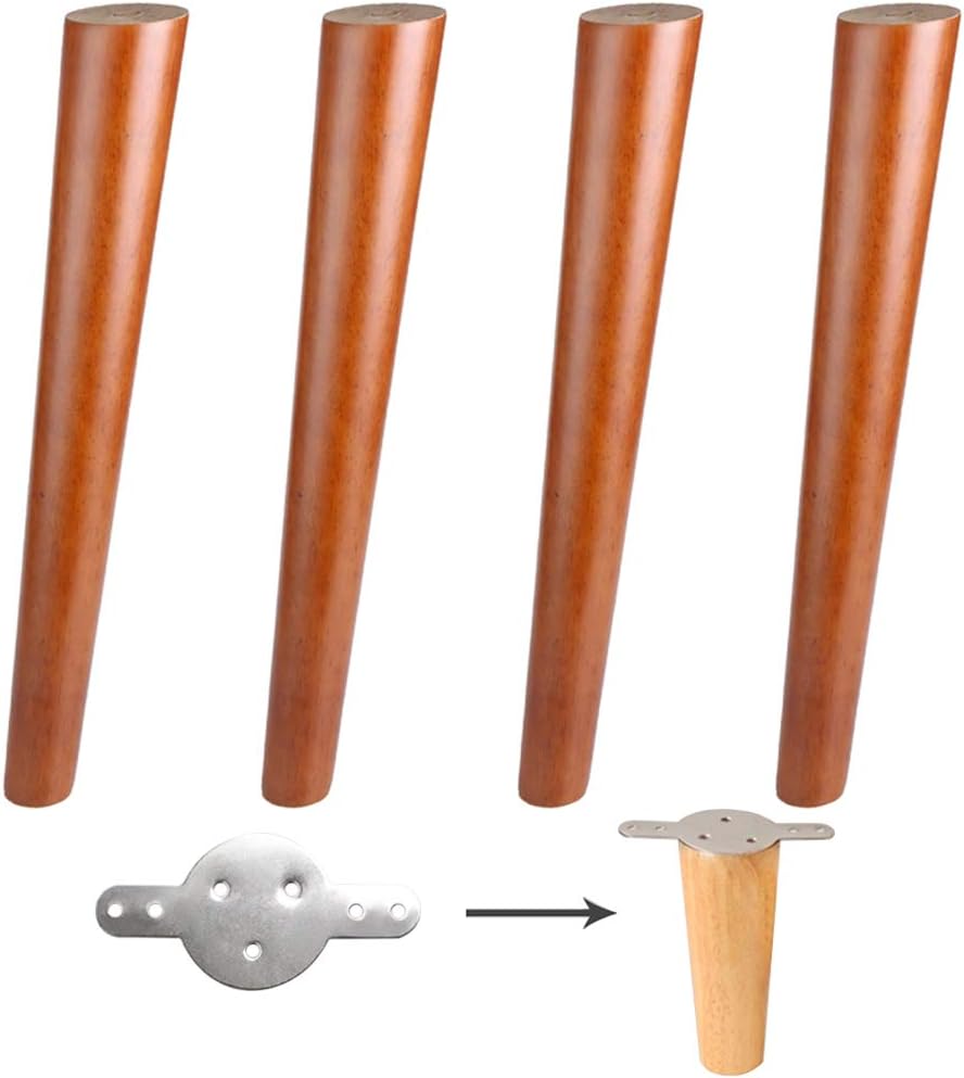 Wooden Furniture Legs Oblique Replacement Leg Great for high Stool