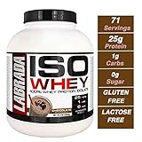 Labrada Nutrition ISO LeanPro 100% Premium Whey Protein Isolate, Chocolate, 5 Pound
