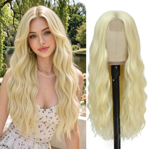 Blonde Wig Long Blonde Wavy Wigs