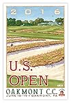2016 U.S. Open Oakmont Mini-Poster
